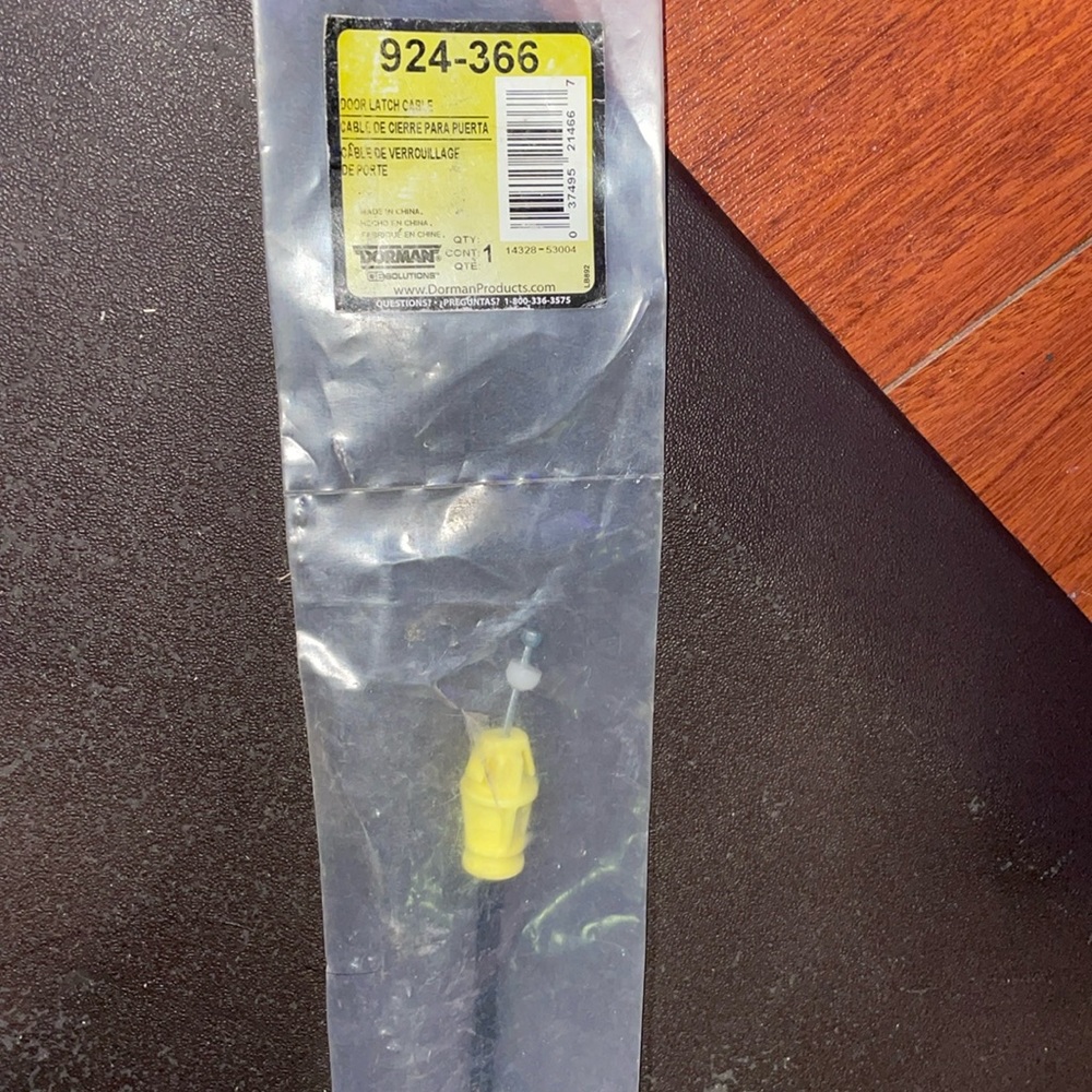 New DOR MAN 924-366 DOOR LATCH CAR'S cable 14328 - 53004